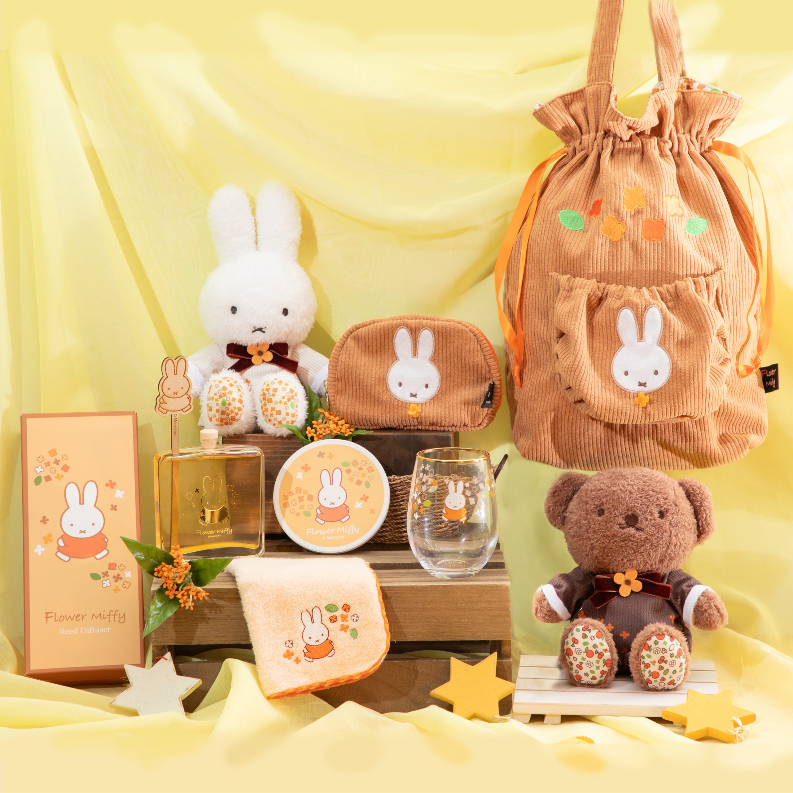 フラワーミッフィーも秋の装いに… - Flower Miffy